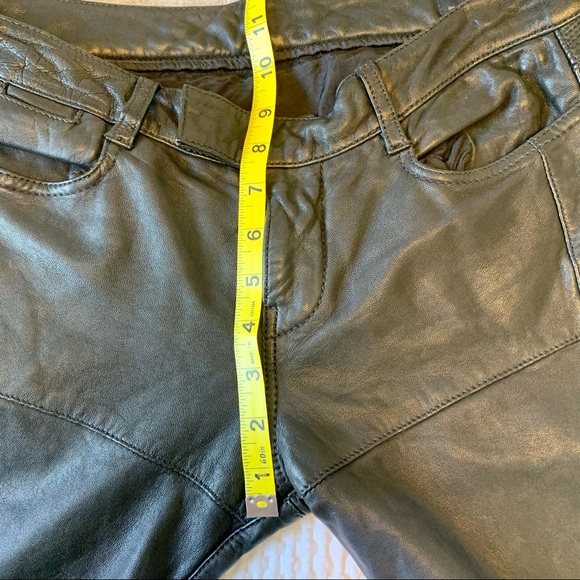 Allsaints leather motorcycle pant - Picture 11 of 12